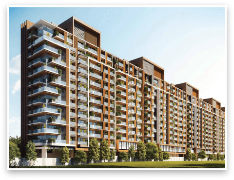 Residential building exterior